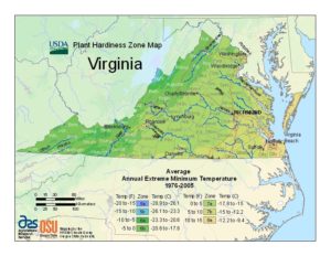 Virginia Zone Map
