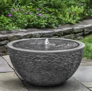 Landscape Pros water fountain